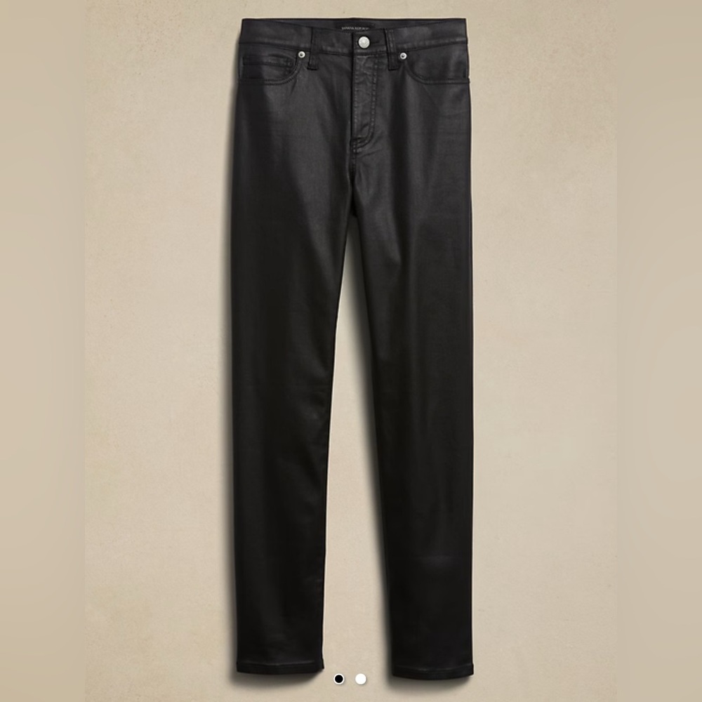 Banana Republic Coated Slim Ankle Jeans
